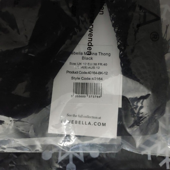 NEW 2 pc set BLUEBELLA @ VICTORIA'S SECRET MARINA BRA & THONG PANTY - Picture 11 of 13